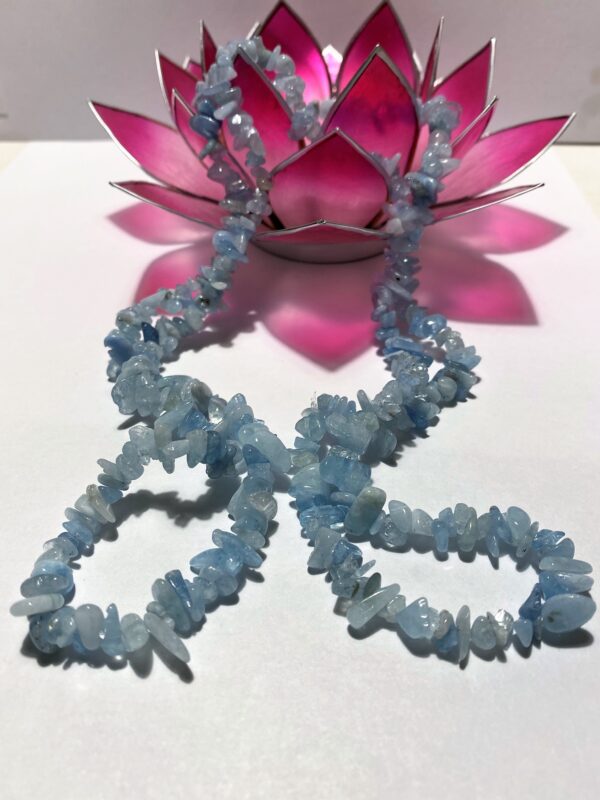 Akvamarin Halsband