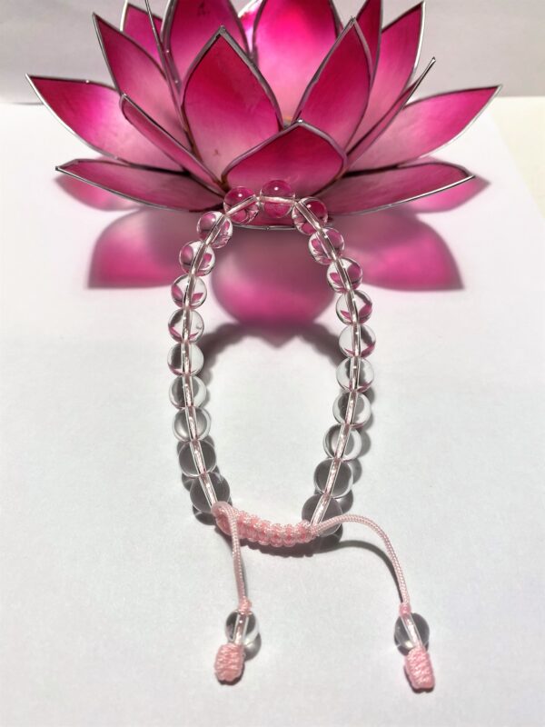 Bergkristall Armband (8 mm) "Lucky Charm"