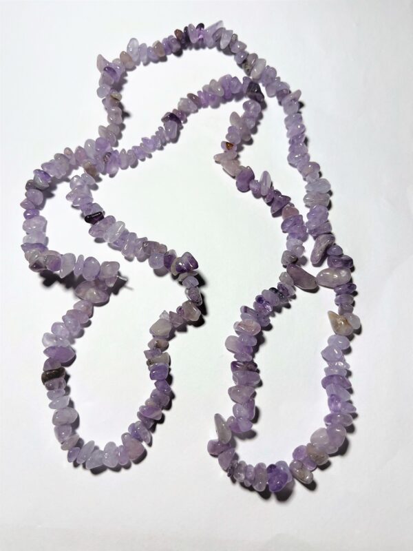 Ametist - Lavendel  Halsband