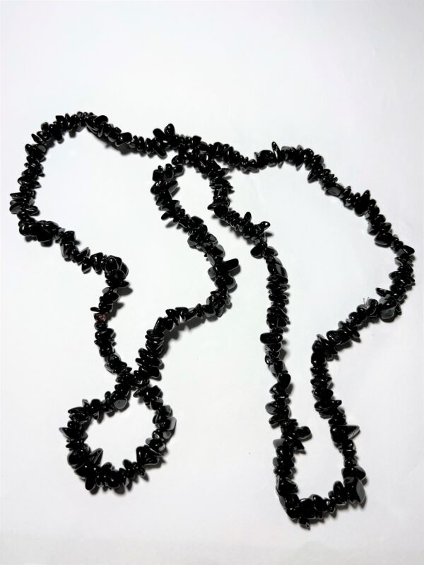 Turmalin - Svart  Halsband