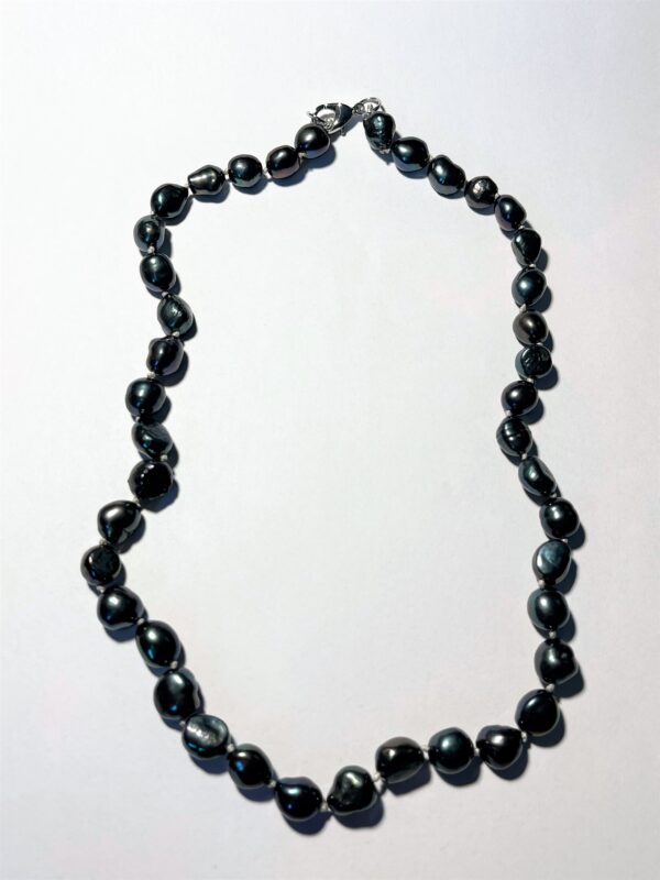 Pärla - Svart Halsband