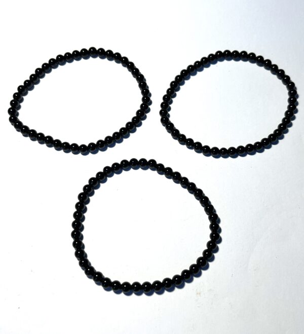 Turmalin -Svart Armband (4 mm)
