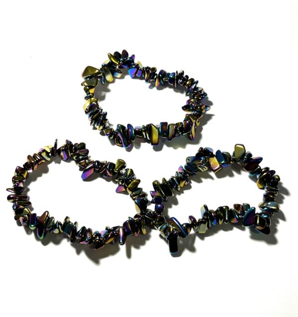 Hematit Aura - Armband