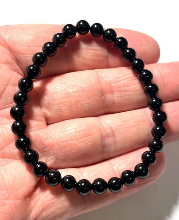 Turmalin Svart - Armband (6 mm)